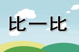 大班數學活動比一比PPT課件