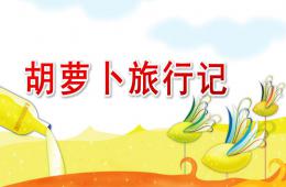 大班科學胡蘿卜旅行記PPT課件