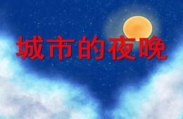 大班綜合城市的夜晚PPT課件