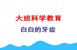 中班說課稿白白的牙齒PPT課件