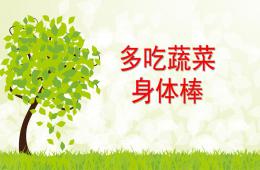 大班健康公開課多吃蔬菜身體棒PPT課件
