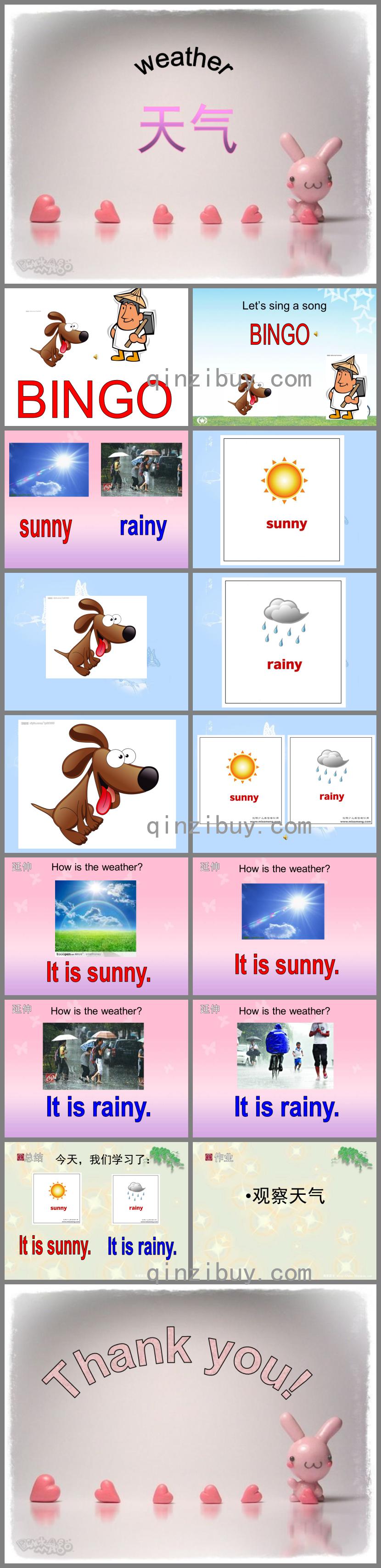 大班英語天氣weatherPPT課件