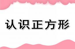 小班認(rèn)識正方形PPT課件