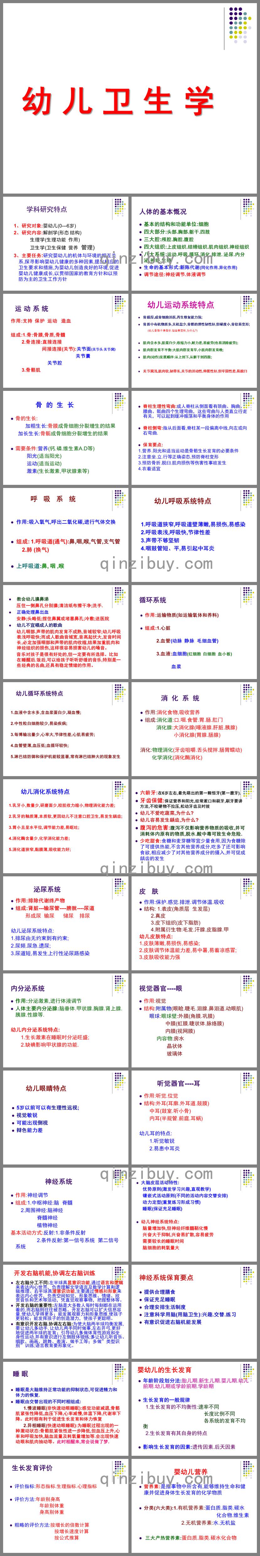 幼兒衛生學PPT