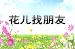 中班數(shù)學(xué)花兒找朋友PPT課件