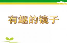 大班科學(xué)有趣的鏡子PPT課件