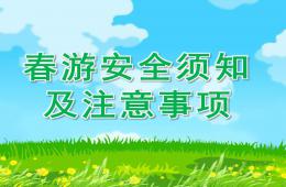 大班春游安全須知及注意事項PPT課件