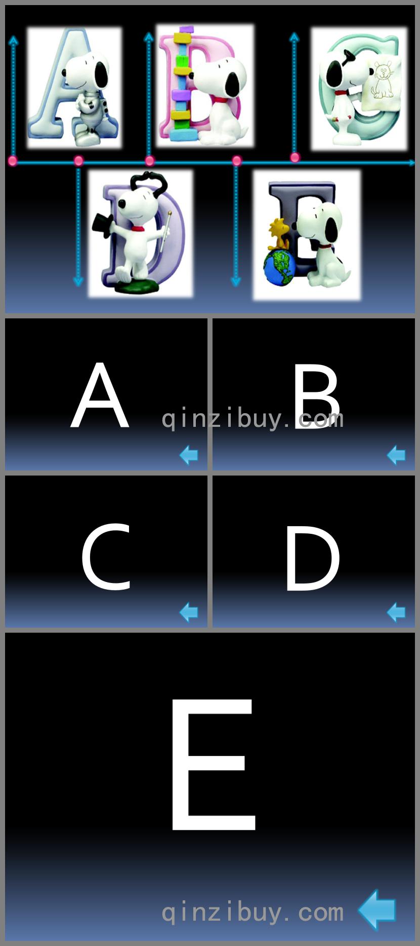 小班英語認識字母PPT課件