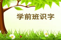幼兒園學(xué)前班識字課件PPT