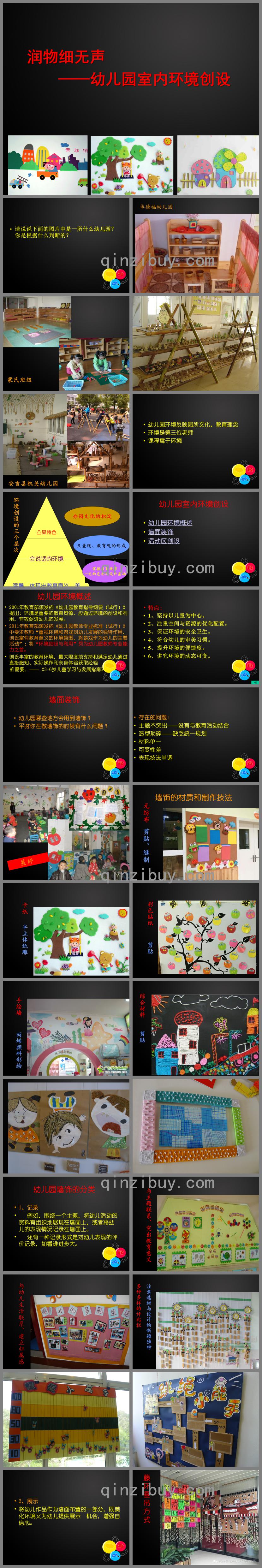 幼兒園室內環境創設PPT課件