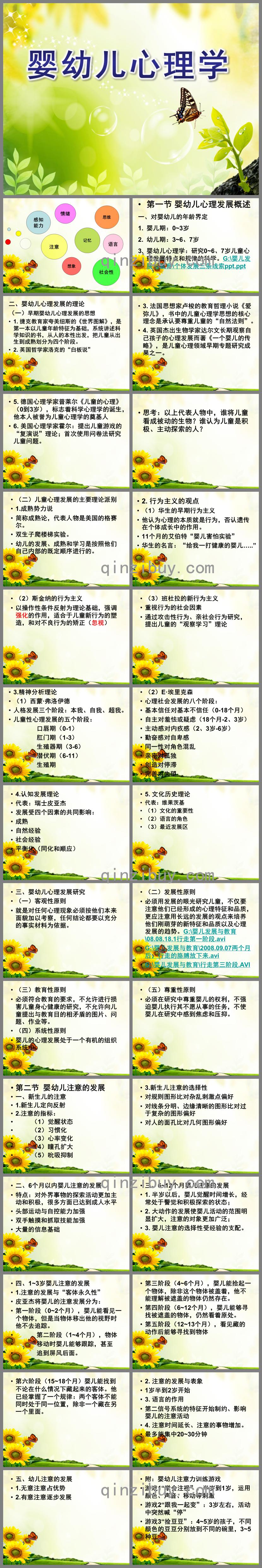 嬰幼兒心理學PPT課件
