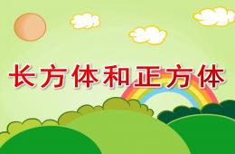 大班數學活動長方體和正方體PPT課件