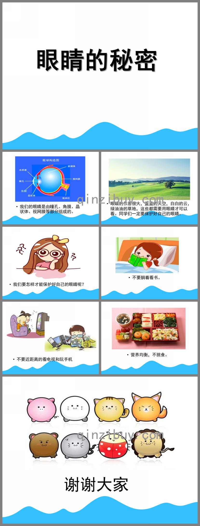 中班健康眼睛的秘密PPT課件