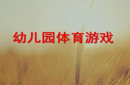 幼兒園體育游戲PPT課件