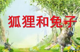 大班語言表演活動狐貍和兔子PPT課件