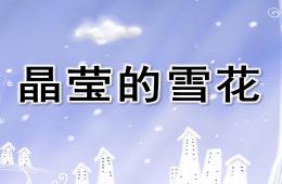 中班手工雪花剪紙晶瑩的雪花PPT課件