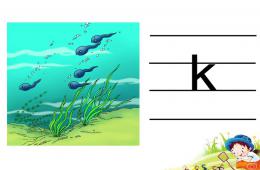 幼兒園拼音聲母K的PPT課件