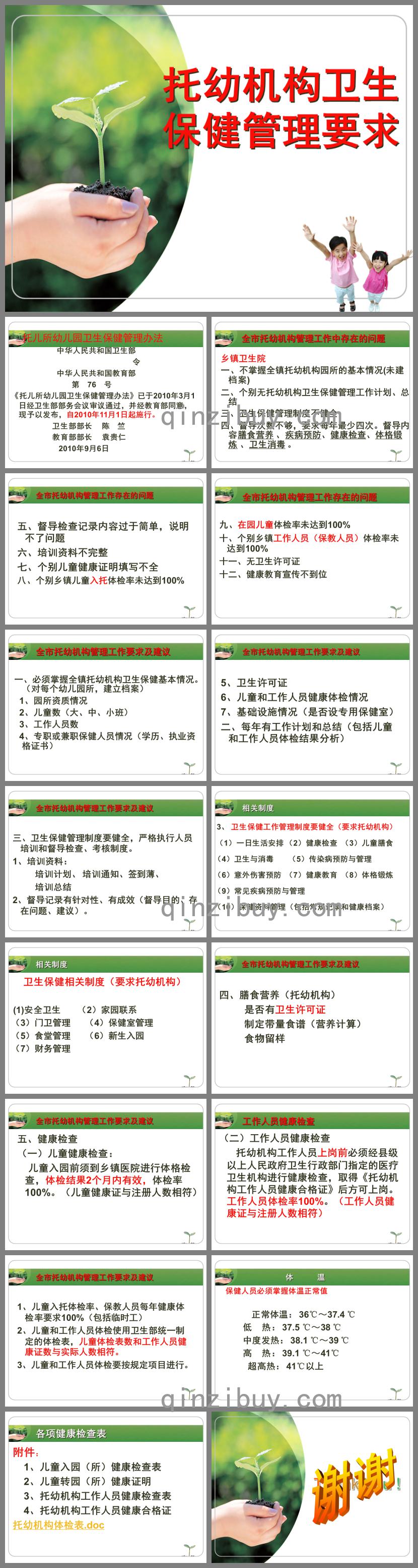 托幼機構(gòu)衛(wèi)生保健管理要求PPT課件