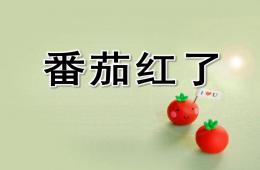 小班語言番茄紅了PPT課件