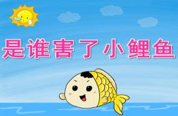 大班語(yǔ)言是誰(shuí)害了小鯉魚PPT課件動(dòng)畫