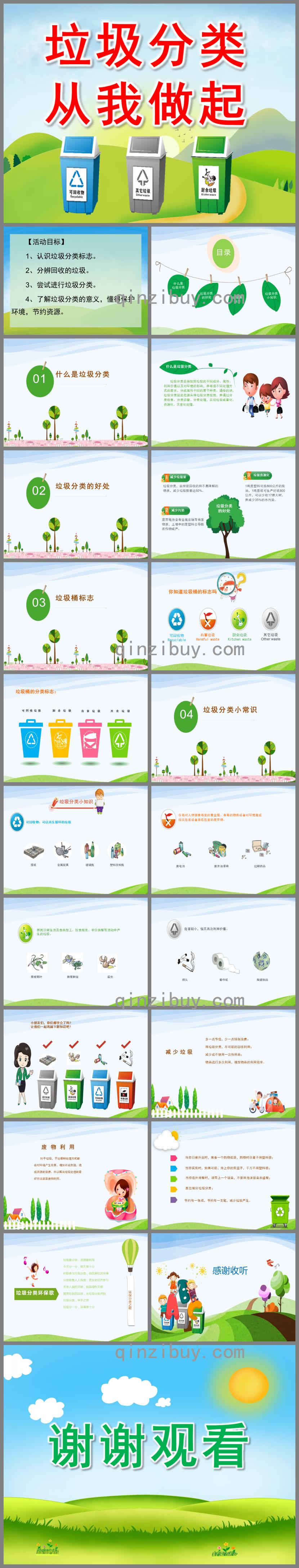 大班社會垃圾分類從我做起PPT課件
