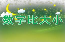 大班數學公開課數字比大小PPT課件