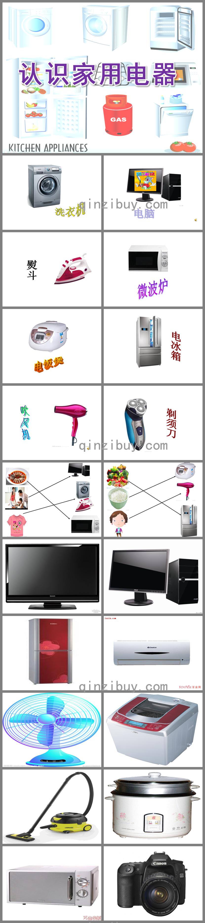 小班社會(huì)認(rèn)識(shí)家用電器PPT課件