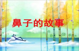 大班鼻子的故事PPT課件