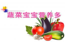 小班蔬菜寶寶營(yíng)養(yǎng)多PPT課件
