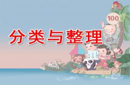大班數學分類與整理PPT課件