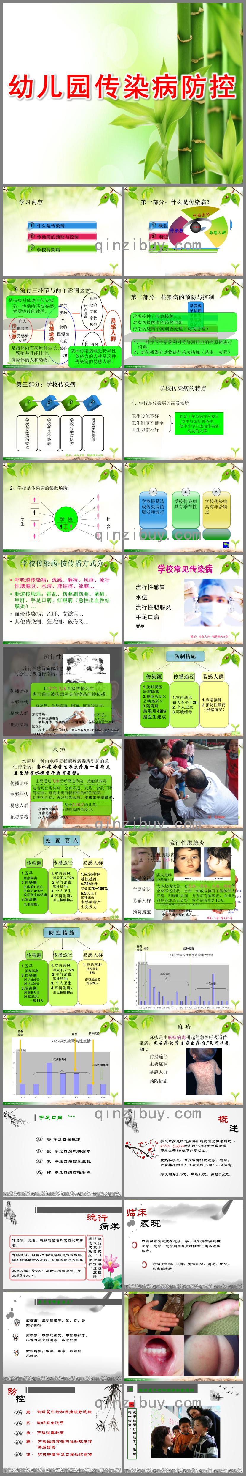 幼兒園傳染病防控PPT課件