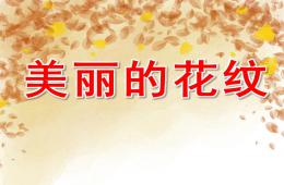 中班美術(shù)美麗的花紋PPT課件