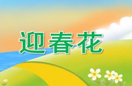 小班美術迎春花PPT課件