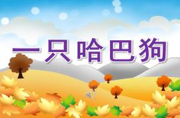 小班音樂一只哈巴狗PPT課件歌曲