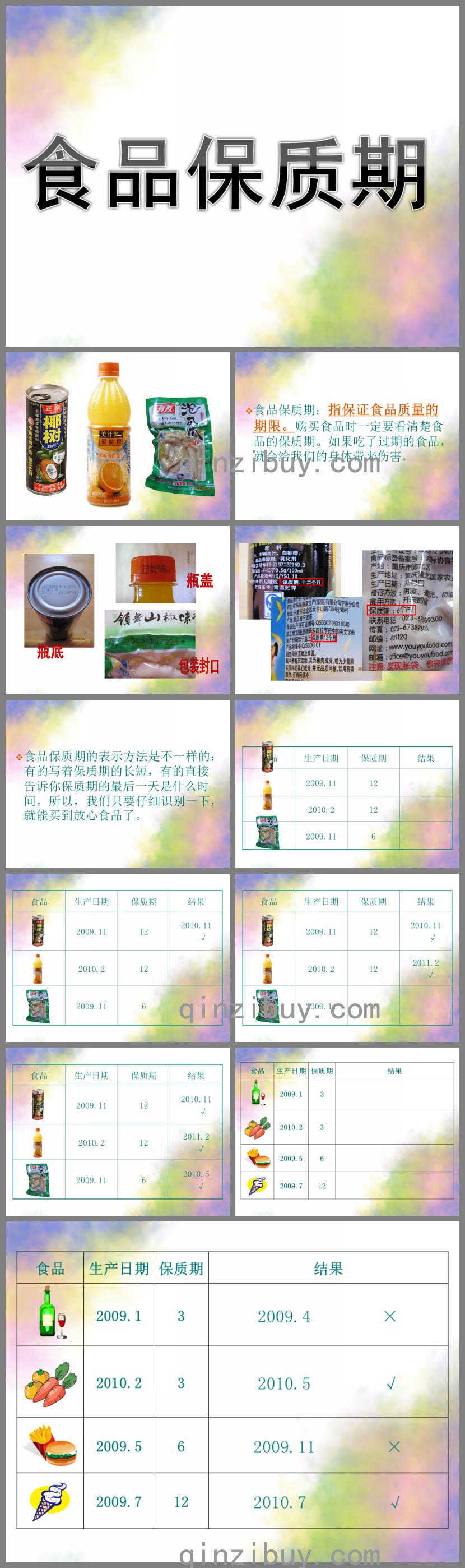 大班健康食品保質(zhì)期PPT課件