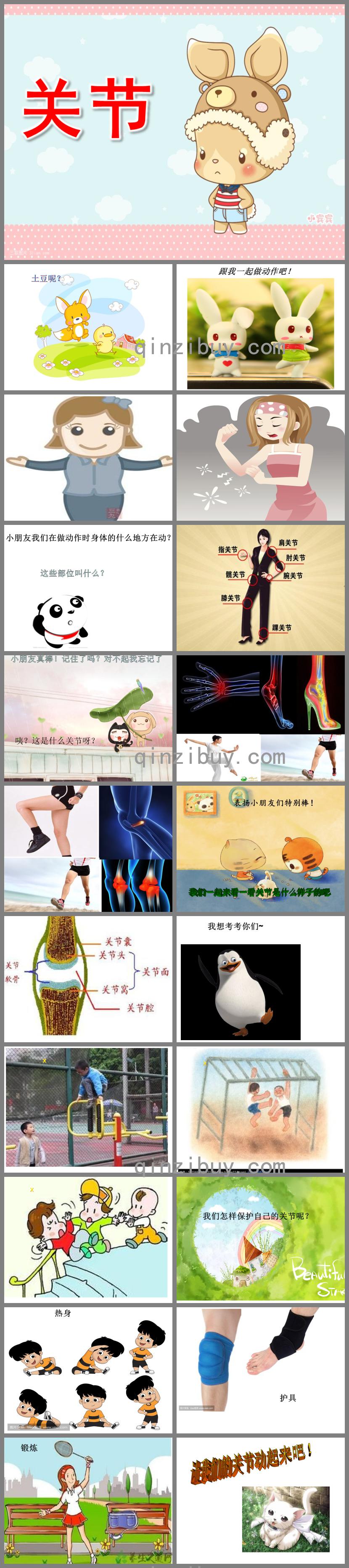 大班社會健康關節PPT課件