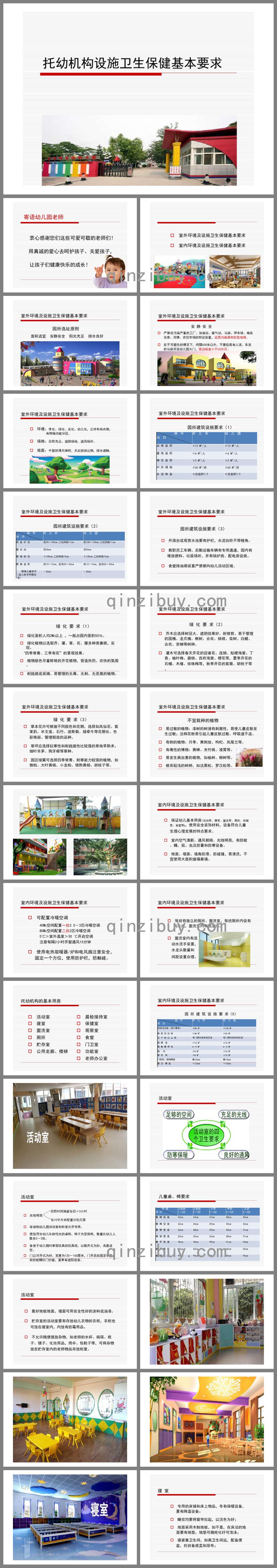 托幼機構設施衛生保健基本要求PPT課件