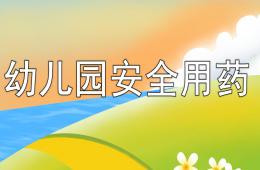 幼兒園安全用藥PPT課件