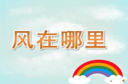 中班語言風在哪里PPT課件配音音樂