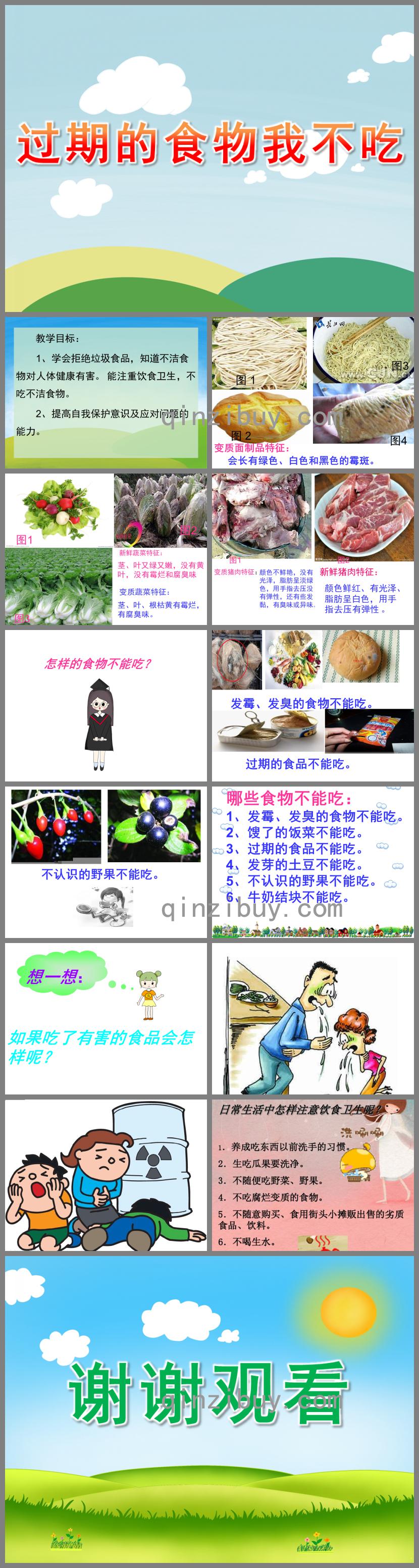 大班健康過期的食物我不吃PPT課件