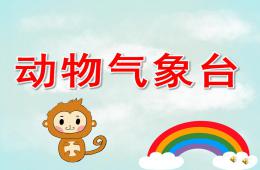 中班故事動物氣象臺PPT課件配音音樂