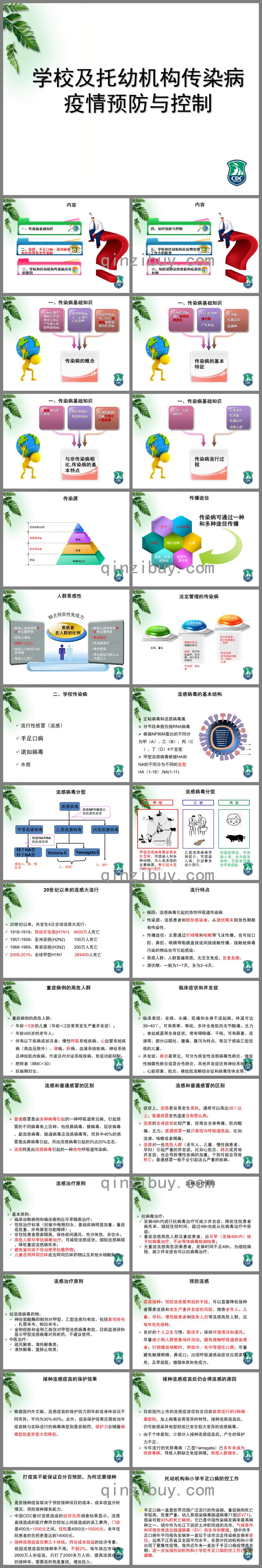 學校和托幼機構傳染病疫情預防與控制培訓PPT課件