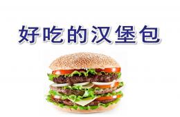小班美術(shù)好吃的漢堡包PPT課件