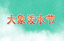 中班美術大象潑水節PPT課件