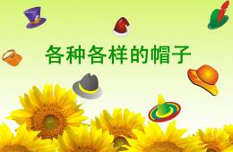 中班科學(xué)各種各樣的帽子PPT課件