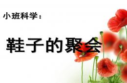 小班科學鞋子的聚會PPT課件