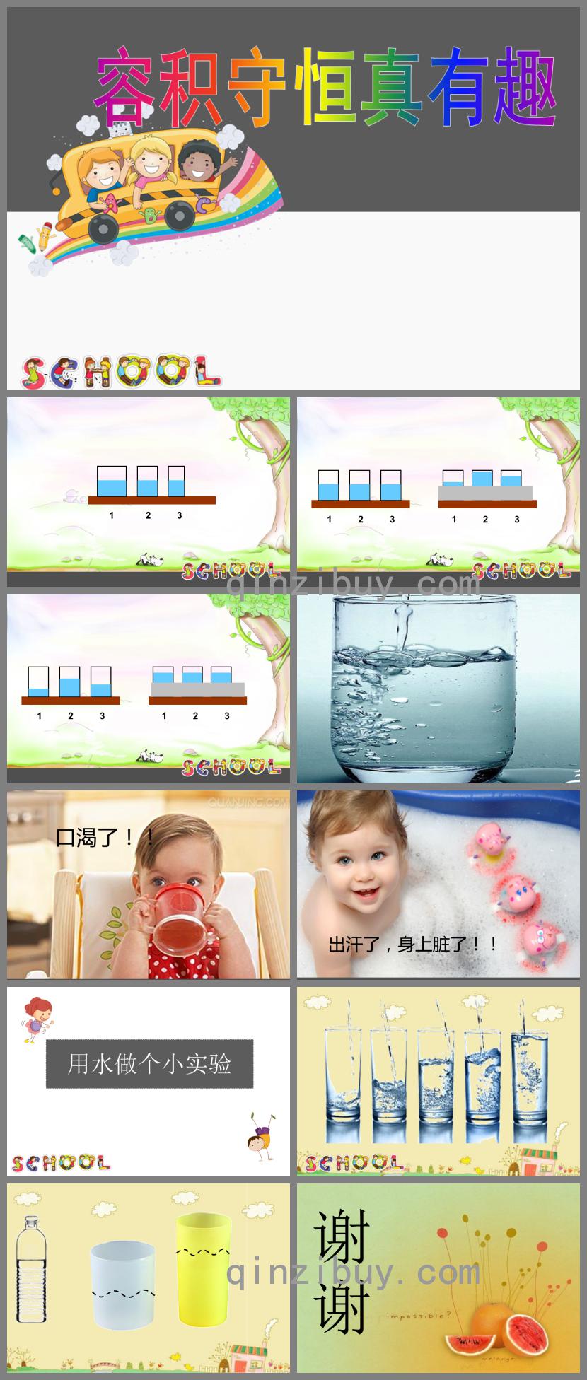 大班數學容積守恒真有趣PPT課件