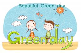 幼兒園環(huán)保Beautiful-Green-Day的PPT課件