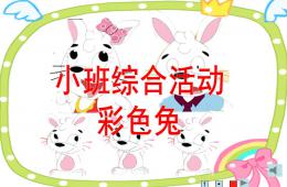 小班語言彩色兔PPT課件