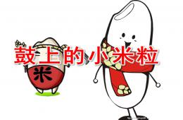 幼兒園音樂鼓上的小米粒PPT課件歌曲